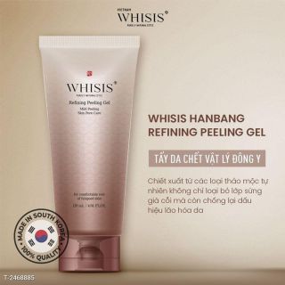 Gel Tẩy Da Chết Nguyên Liệu Đông Y WHISIS
