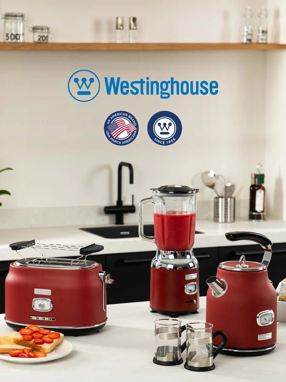 Ấm Điện Đun Nước Westinghouse WKWKH148 1.7L 2200W - Hàng Chính Hãng, Bảo Hành 12 Tháng